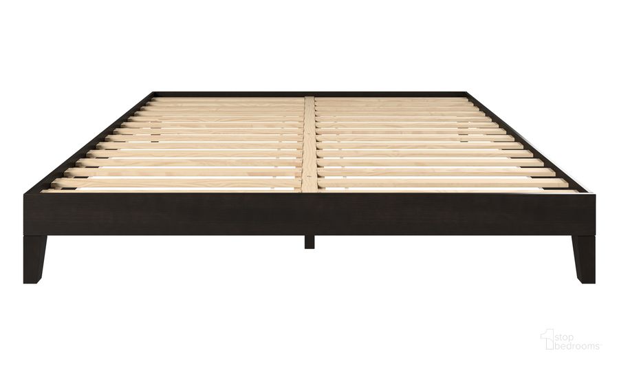 The appearance of Nix King Platform Bed In Black designed by Steve Silver in the modern / contemporary interior design. This black piece of furniture  was selected by 1StopBedrooms from Nix Collection to add a touch of cosiness and style into your home. Sku: NIX900KPBB. Bed Type: Platform Bed. Product Type: Platform Bed. Bed Size: King. Material: Solid Pine. Image1