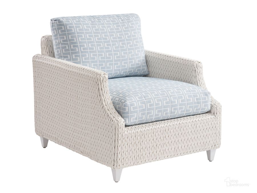 The appearance of Ocean Breeze Promenade Lounge Chair designed by Tommy Bahama in the coastal interior design. This  piece of furniture  was selected by 1StopBedrooms from Ocean Breeze Promenade Collection to add a touch of cosiness and style into your home. Sku: 01-3460-11-40. Product Type: Outdoor Lounge Chair. Image1