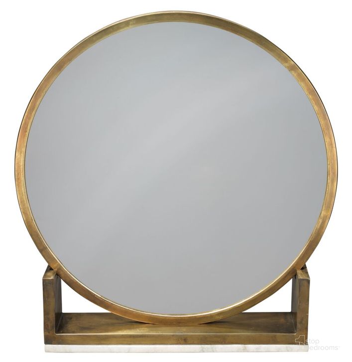 The appearance of Odyssey Standing Mirror designed by Jamie Young Company in the modern / contemporary interior design. This antique brass piece of furniture  was selected by 1StopBedrooms from Odyssey Collection to add a touch of cosiness and style into your home. Sku: 7ODYS-MIAB. Material: Metal. Product Type: Accent Mirror. Image1