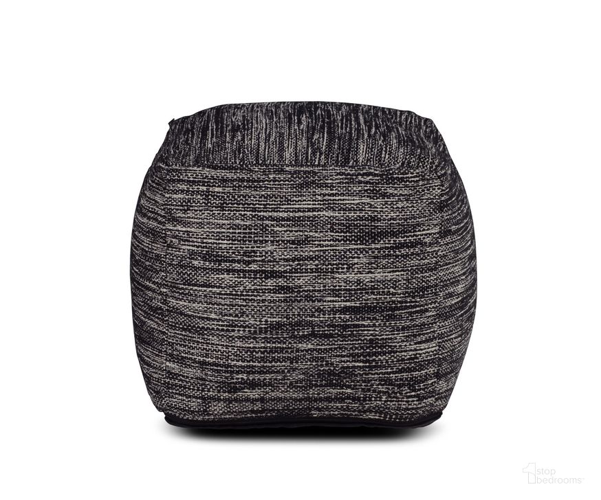 The appearance of Omari Square Handwoven Woolen In Black designed by Steve Silver in the modern / contemporary interior design. This black piece of furniture  was selected by 1StopBedrooms from Omari Collection to add a touch of cosiness and style into your home. Sku: MR180P. Product Type: Ottoman. Material: Cotton. Image1