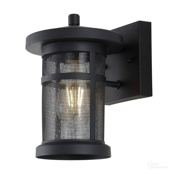 The appearance of Osprey Outdoor Wall Sconce Set of 2 in Black designed by Safavieh in the traditional interior design. This black piece of furniture  was selected by 1StopBedrooms from Osprey Collection to add a touch of cosiness and style into your home. Sku: PLT4029A-SET2. Material: Metal. Product Type: Outdoor Lighting. Image1