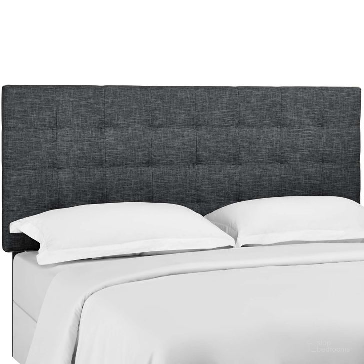 The appearance of Paisley Gray Tufted Twin Upholstered Linen Fabric Headboard designed by Modway in the modern / contemporary interior design. This gray piece of furniture  was selected by 1StopBedrooms from Paisley Collection to add a touch of cosiness and style into your home. Sku: MOD-5846-GRY. Material: Fabric. Product Type: Headboard. Image1