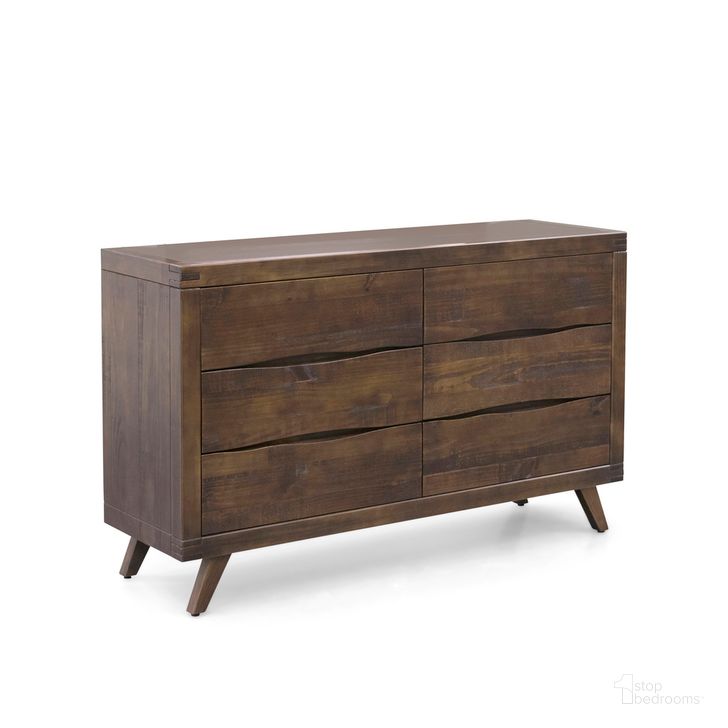 The appearance of Pasco Dresser with Glides In Brown designed by Steve Silver in the  interior design. This brown piece of furniture  was selected by 1StopBedrooms from Pasco Collection to add a touch of cosiness and style into your home. Sku: AS900DRG. Product Type: Dresser. Material: Pine. Image1