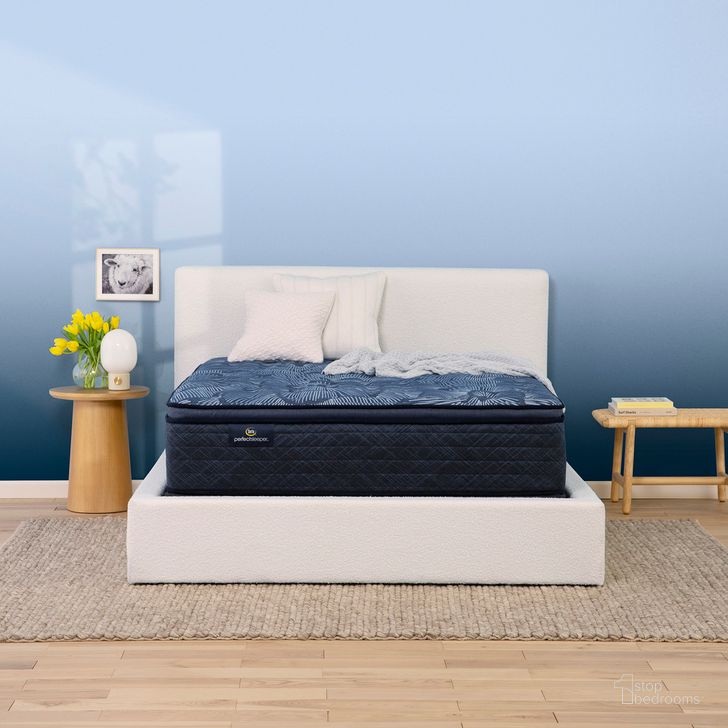 The appearance of Perfect Sleeper Oasis Sleep 14.5 Inch Medium Pillow Top Full Mattress In Dark Blue designed by Serta in the modern / contemporary interior design. This dark blue piece of furniture  was selected by 1StopBedrooms from Perfect Sleeper Collection to add a touch of cosiness and style into your home. Sku: 500102673-1030. Product Type: Mattress. Size: Full. Comfort Level: Medium. Mattress Top: Pillow Top. Mattress Type: Innerspring. Mattress Thickness: 14.5". Material: Foam. Comfort Level: Medium. Image1