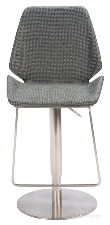 The appearance of Pierro Gas Lift Bar Stool in Grey and Gold designed by Safavieh in the modern / contemporary interior design. This grey and gold piece of furniture  was selected by 1StopBedrooms from Pierro Collection to add a touch of cosiness and style into your home. Sku: BST3005B. Material: Metal. Product Type: Barstool. Image1