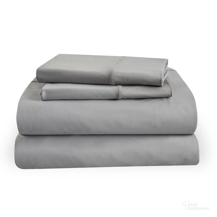The appearance of ProPerformance Twin Knit Nylon Sheet Set In Graphite designed by Tempur-Pedic in the modern / contemporary interior design. This graphite piece of furniture  was selected by 1StopBedrooms from ProPerformance Collection to add a touch of cosiness and style into your home. Sku: 40329330. Material: Cotton. Size: Twin. Product Type: Bed Sheet. Image1