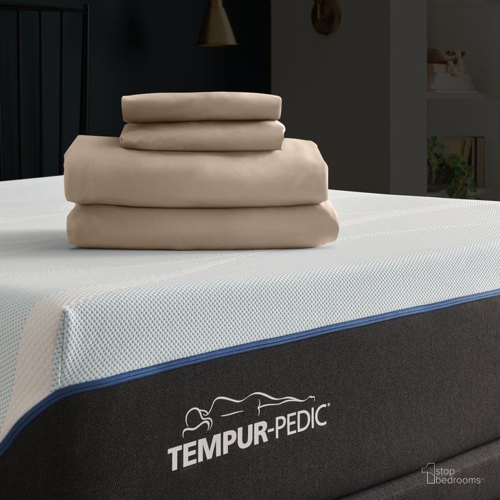 The appearance of ProPerformance Twin Knit Nylon Sheet Set In Sandstone designed by Tempur-Pedic in the modern / contemporary interior design. This sandstone piece of furniture  was selected by 1StopBedrooms from ProPerformance Collection to add a touch of cosiness and style into your home. Sku: 40329430. Material: Cotton. Size: Twin. Product Type: Bed Sheet.