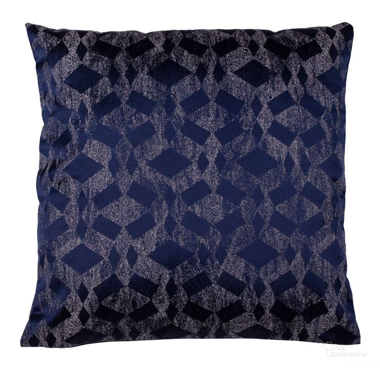 The appearance of Rayen Pillow designed by Safavieh in the modern / contemporary interior design. This dark blue piece of furniture  was selected by 1StopBedrooms from Rayen Collection to add a touch of cosiness and style into your home. Sku: PLS7069A-2020. Material: Polyester. Product Type: Pillows and Throw. Image1