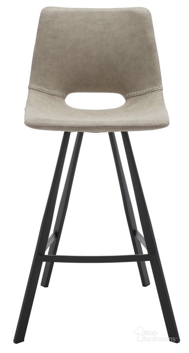 The appearance of Raylee Counter Stool in Grey designed by Safavieh in the modern / contemporary interior design. This grey piece of furniture  was selected by 1StopBedrooms from Raylee Collection to add a touch of cosiness and style into your home. Sku: BST3015A. Product Type: Barstool. Image1
