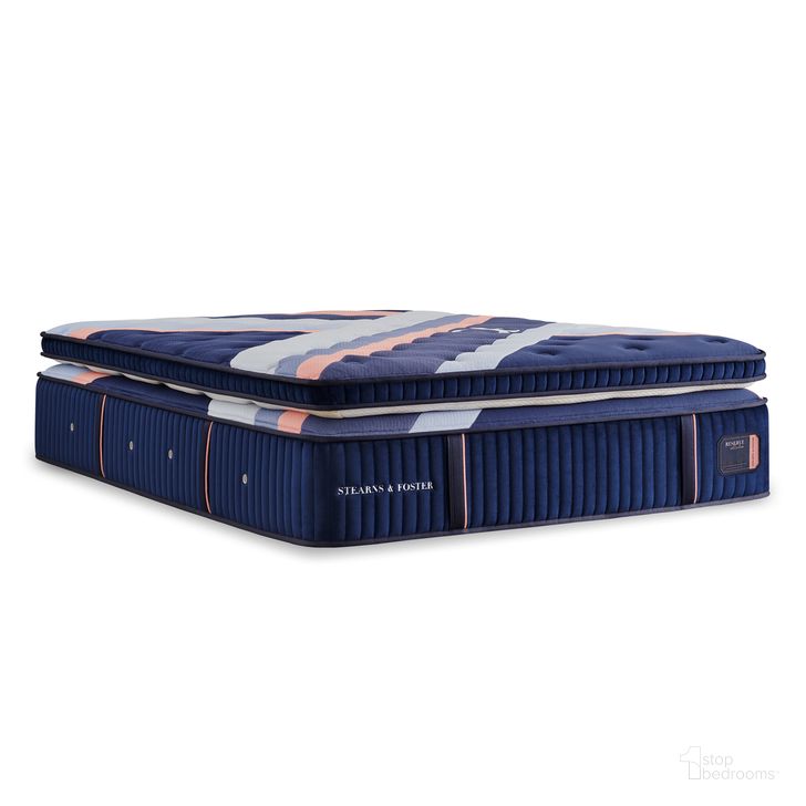 The appearance of Reserve California King Duet 17.5 Inch Firm Tight Top with Soft Removeable and Reversable Topper Innersping Mattress designed by Stearns & Foster in the modern / contemporary interior design. This navy piece of furniture  was selected by 1StopBedrooms from Reserve Collection to add a touch of cosiness and style into your home. Sku: 53009962. Product Type: Mattress. Size: California King. Comfort Level: Firm. Mattress Top: Tight Top. Mattress Type: Innerspring. Comfort Level: Firm. Mattress Thickness: 17.5". Material: Foam. Image1