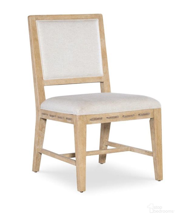 The appearance of Retreat Cane Back Side Chair Set of 2 In Beige designed by Hooker in the transitional interior design. This beige piece of furniture  was selected by 1StopBedrooms from Retreat Collection to add a touch of cosiness and style into your home. Sku: 6950-75310-80. Material: Wood. Product Type: Side Chair. Image1