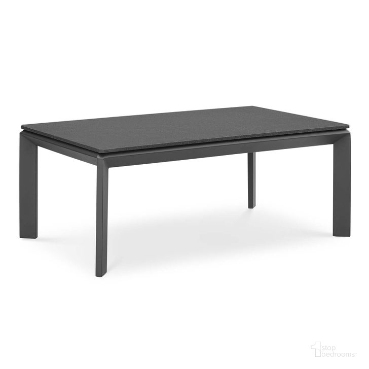 The appearance of Riverside Aluminum Outdoor Patio Coffee Table EEI-3570-SLA designed by Modway in the modern / contemporary interior design. This gray piece of furniture  was selected by 1StopBedrooms from Riverside Collection to add a touch of cosiness and style into your home. Sku: EEI-3570-SLA. Material: Aluminium. Product Type: Outdoor Table. Image1