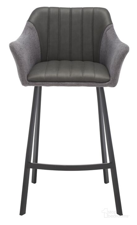 The appearance of Rodi Counter Stool in Grey designed by Safavieh in the modern / contemporary interior design. This grey piece of furniture  was selected by 1StopBedrooms from Rodi Collection to add a touch of cosiness and style into your home. Sku: BST3019A. Product Type: Barstool. Image1