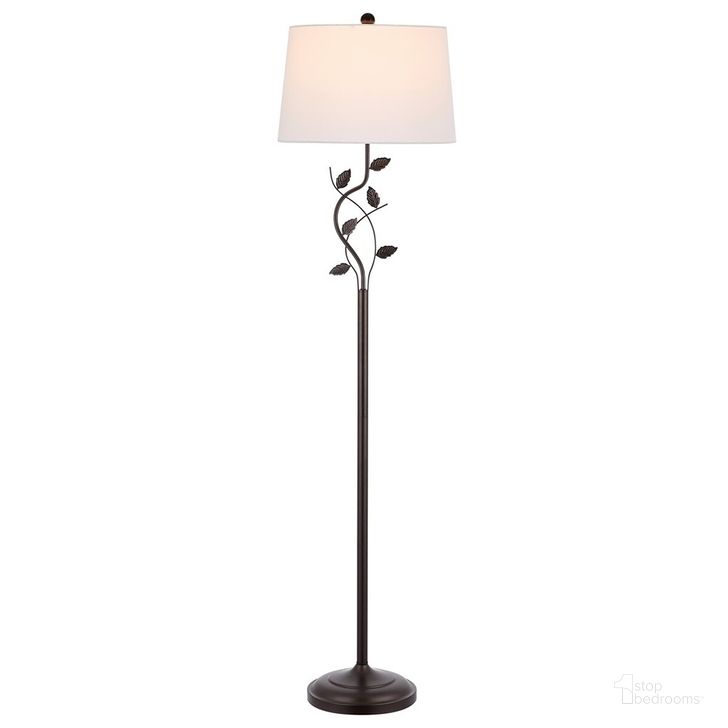 The appearance of Rudy Iron Floor Lamp in Black designed by Safavieh in the modern / contemporary interior design. This black piece of furniture  was selected by 1StopBedrooms from Rudy Collection to add a touch of cosiness and style into your home. Sku: FLL4091A. Product Type: Floor Lamp. Material: Iron. Image1