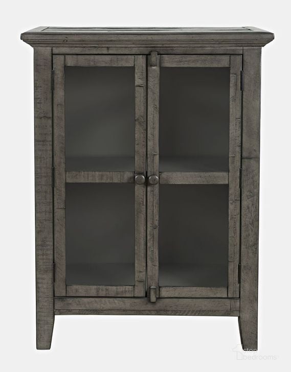 The appearance of Shores 32 Inch Distressed Acacia Two-Door Accent Cabinet In Stone designed by Jofran in the country / farmhouse interior design. This stone piece of furniture  was selected by 1StopBedrooms from Rustic Shores Collection to add a touch of cosiness and style into your home. Sku: 2130-32. Material: MDF. Product Type: Accent Cabinet. Image1