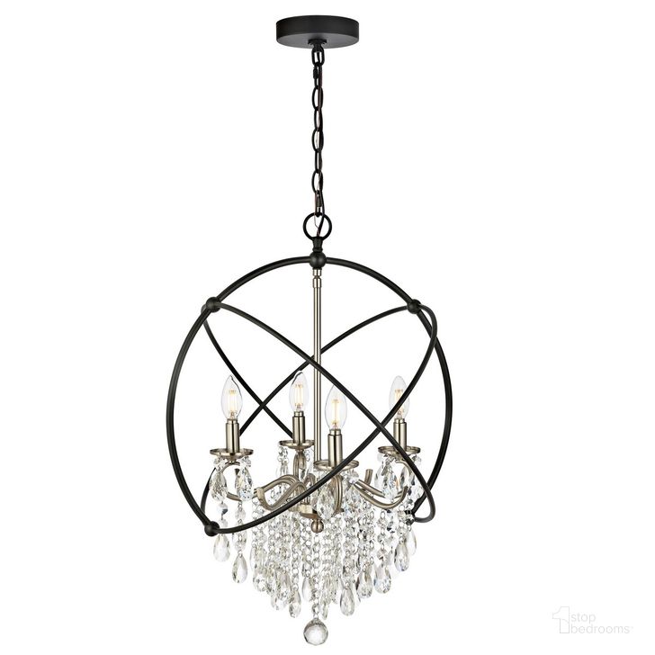 The appearance of Sabina Pendant designed by Safavieh in the modern / contemporary interior design. This black nickel piece of furniture  was selected by 1StopBedrooms from Sabina Collection to add a touch of cosiness and style into your home. Sku: PND4101A. Product Type: Pendant Lighting. Image1