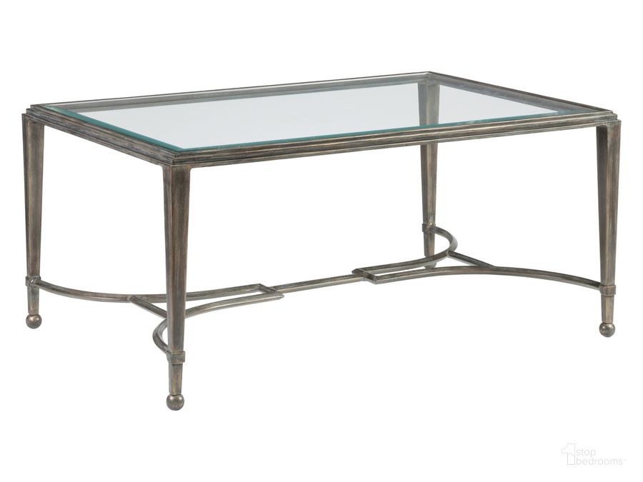 The appearance of Sangiovese St Laurent Small Rectangular Cocktail Table designed by Artistica Home in the industrial interior design. This gray piece of furniture  was selected by 1StopBedrooms from Sangiovese Collection to add a touch of cosiness and style into your home. Sku: 01-2011-945-44. Product Type: Cocktail Table.