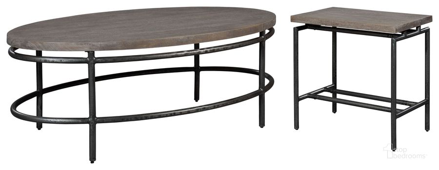 The appearance of Sedona Gray White Glaze And Black Oval Occasional Table Set designed by Hekman in the transitional interior design. This black and gray piece of furniture  was selected by 1StopBedrooms from Sedona Collection to add a touch of cosiness and style into your home. Sku: 24502;24507. Product Type: Occasional Table Set. Image1