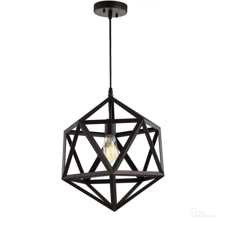 The appearance of Sergio Dark Gray Pendant designed by Safavieh in the modern / contemporary interior design. This dark grey piece of furniture  was selected by 1StopBedrooms from Safavieh PND Collection to add a touch of cosiness and style into your home. Sku: PND4051A. Product Type: Pendant Lighting. Image1