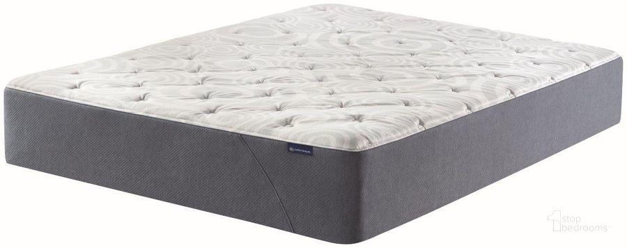 The appearance of Serta Perfect Sleeper Tranquil Wave Hybrid Medium Mattress designed by Serta in the modern / contemporary interior design. This white and blue piece of furniture  was selected by 1StopBedrooms from Perfect Sleeper Collection to add a touch of cosiness and style into your home. Sku: 500086178-1010. Material: Memory Foam. Product Type: Mattress. Bed Size: Twin. Size: Twin. Comfort Level: Medium. Mattress Top: Memory Foam Top. Mattress Type: Hybrid. Mattress Thickness: 11". Comfort Level: Medium. Image1