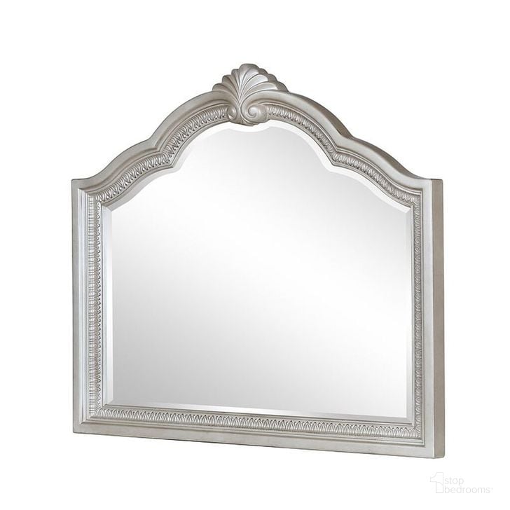 The appearance of Seville Mirror In Translucent Pearl designed by Avalon Furniture in the traditional interior design. This pearl piece of furniture  was selected by 1StopBedrooms from Seville Collection to add a touch of cosiness and style into your home. Sku: B02333 M. Product Type: Mirror. Material: Rubberwood. Image1