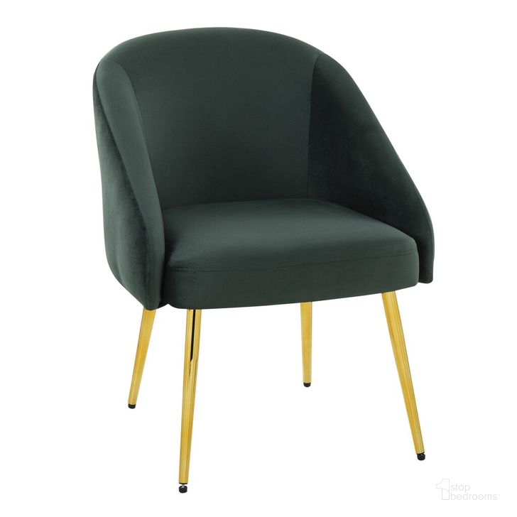 The appearance of Shiraz Chair In Green designed by Lumisource in the modern / contemporary interior design. This green piece of furniture  was selected by 1StopBedrooms from Shiraz Collection to add a touch of cosiness and style into your home. Sku: CH-SHIRAZ AUVGN. Material: Metal. Product Type: Accent Chair. Image1
