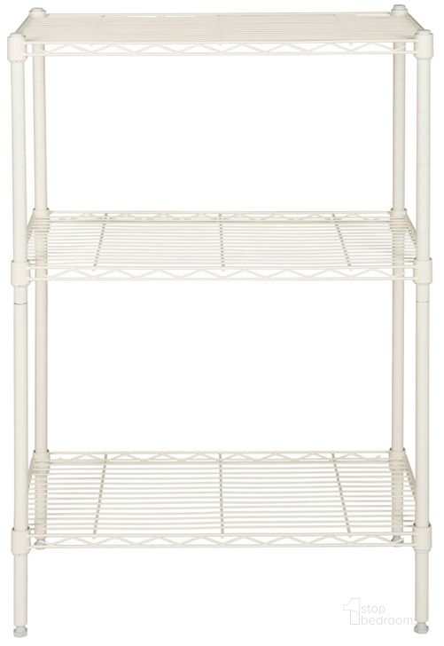 The appearance of Sierra Mini 3 Tier Chrome Wire Shelve HAC2000C designed by Safavieh in the industrial interior design. This ivory piece of furniture  was selected by 1StopBedrooms from Sierra Collection to add a touch of cosiness and style into your home. Sku: HAC2000C. Material: Steel. Product Type: Rack. Image1