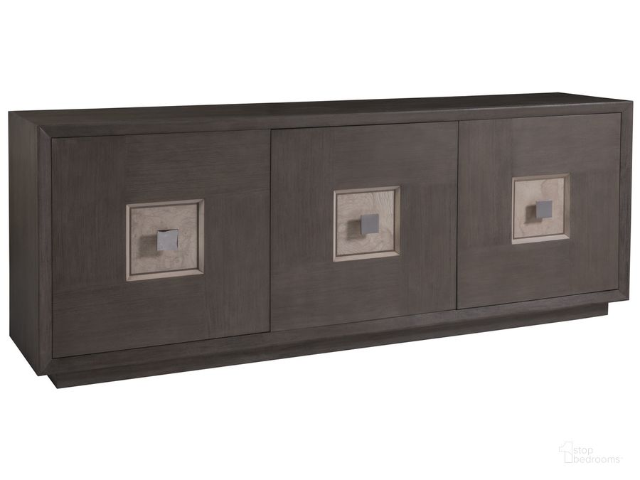 The appearance of Signature Designs Cool Gray Mercury Large Media Console designed by Artistica Home in the modern / contemporary interior design. This gray piece of furniture  was selected by 1StopBedrooms from Signature Designs Collection to add a touch of cosiness and style into your home. Sku: 01-2025-908. Product Type: Media Console. Image1