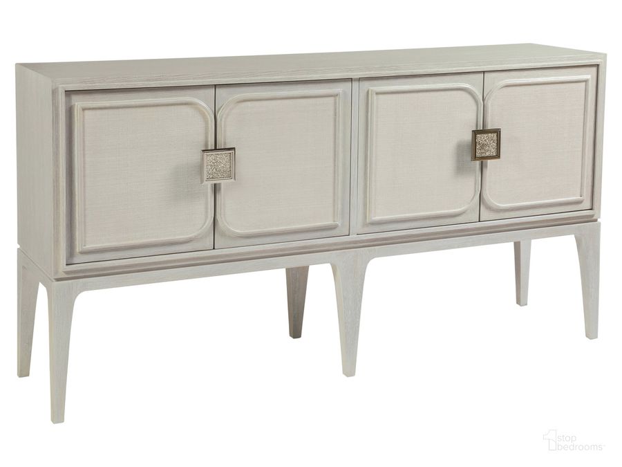 The appearance of Signature Designs Elixer Media Console designed by Artistica Home in the transitional interior design. This gray piece of furniture  was selected by 1StopBedrooms from Signature Designs Collection to add a touch of cosiness and style into your home. Sku: 01-2289-907. Product Type: Media Console. Image1