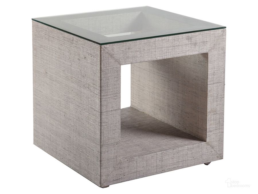 The appearance of Signature Designs Light Gray Precept Square End Table designed by Artistica Home in the modern / contemporary interior design. This gray piece of furniture  was selected by 1StopBedrooms from Signature Designs Collection to add a touch of cosiness and style into your home. Sku: 01-2077-957C. Product Type: End Table.