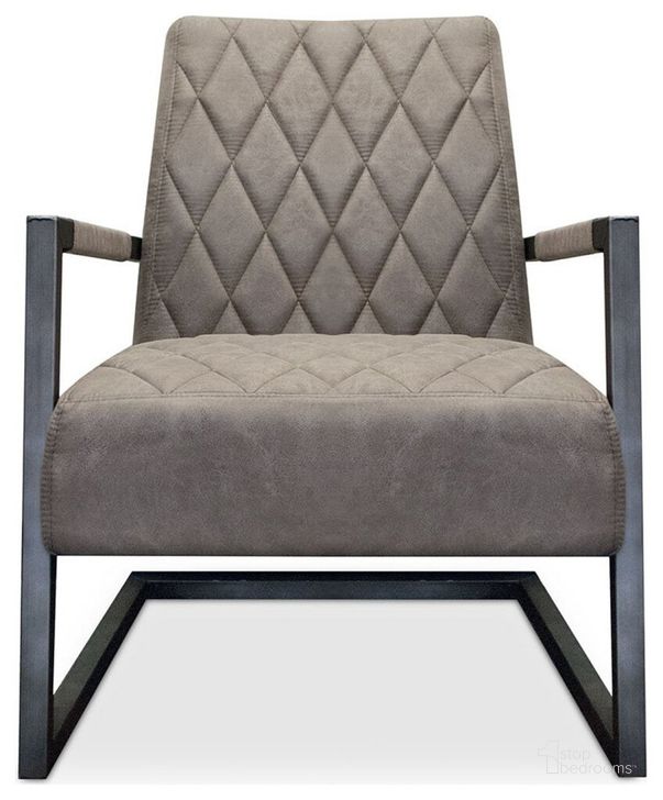 The appearance of Simone Accent Chair In Gray designed by Primitive Collections in the modern / contemporary interior design. This gray piece of furniture  was selected by 1StopBedrooms from  to add a touch of cosiness and style into your home. Sku: PCY648SQ10. Material: Fabric. Product Type: Accent Chair. Image1