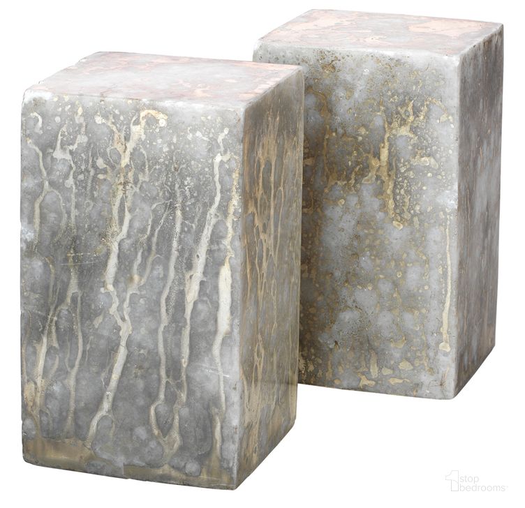 The appearance of Slab Rectangle Bookends (Set of 2) designed by Jamie Young Company in the modern / contemporary interior design. This silver piece of furniture  was selected by 1StopBedrooms from Slab Collection to add a touch of cosiness and style into your home. Sku: 7SLAB-BESG. Material: Marble. Product Type: Decor. Image1
