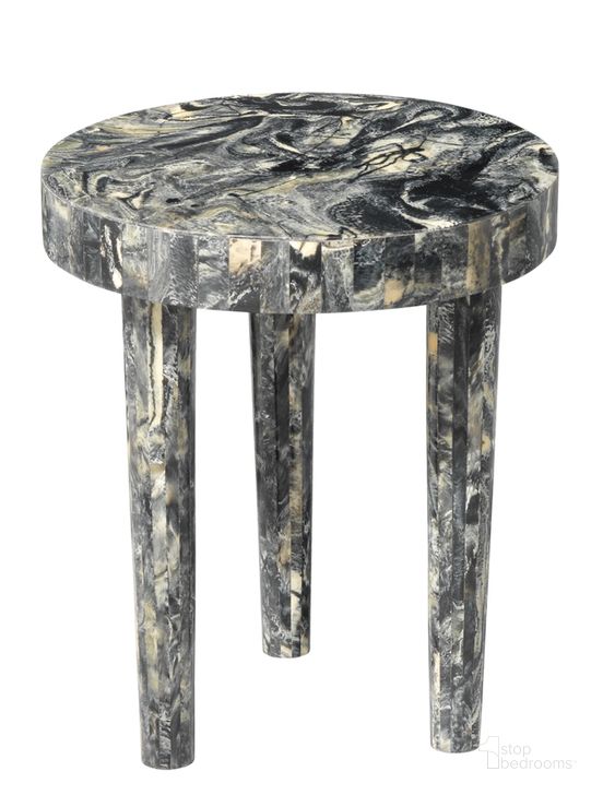 The appearance of Small Artemis Side Table designed by Jamie Young Company in the transitional interior design. This black piece of furniture  was selected by 1StopBedrooms from Artemis Collection to add a touch of cosiness and style into your home. Sku: 20ARTE-SMBK. Product Type: Side Table. Material: Resin. Image1