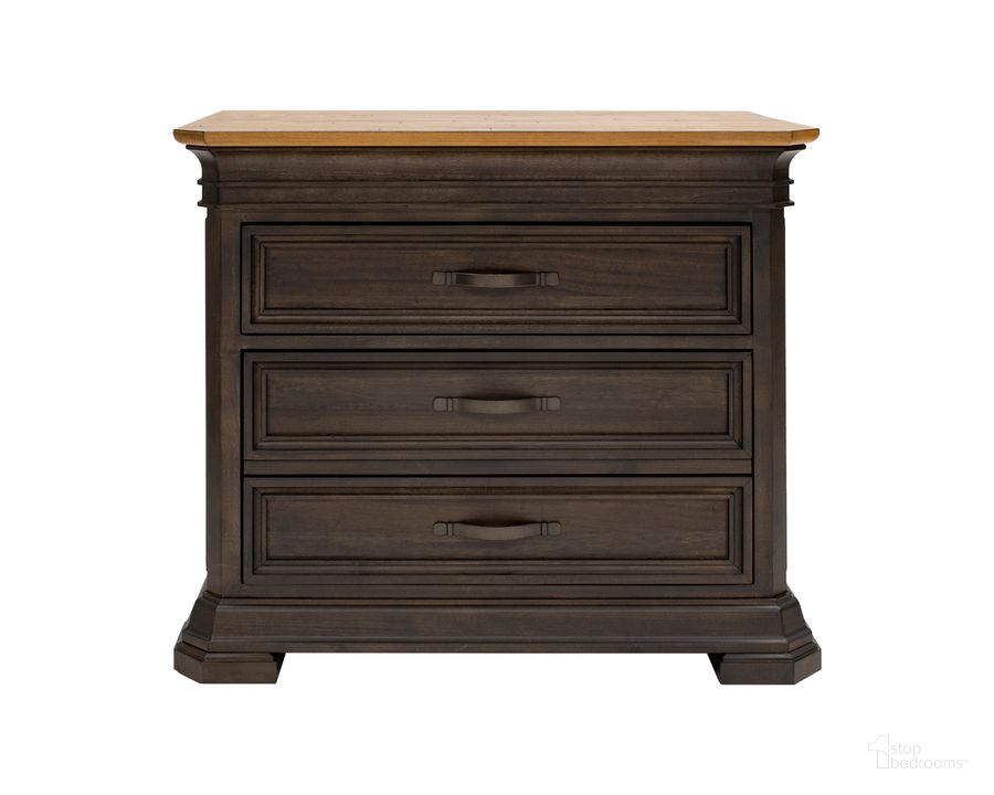 The appearance of Sonoma Executive Lateral File with Locking Legal and Letter File Drawer In Brown designed by Martin Furniture in the traditional interior design. This brown piece of furniture  was selected by 1StopBedrooms from Sonoma Collection to add a touch of cosiness and style into your home. Sku: IMSA450. Material: Wood. Product Type: File Cabinet. Image1