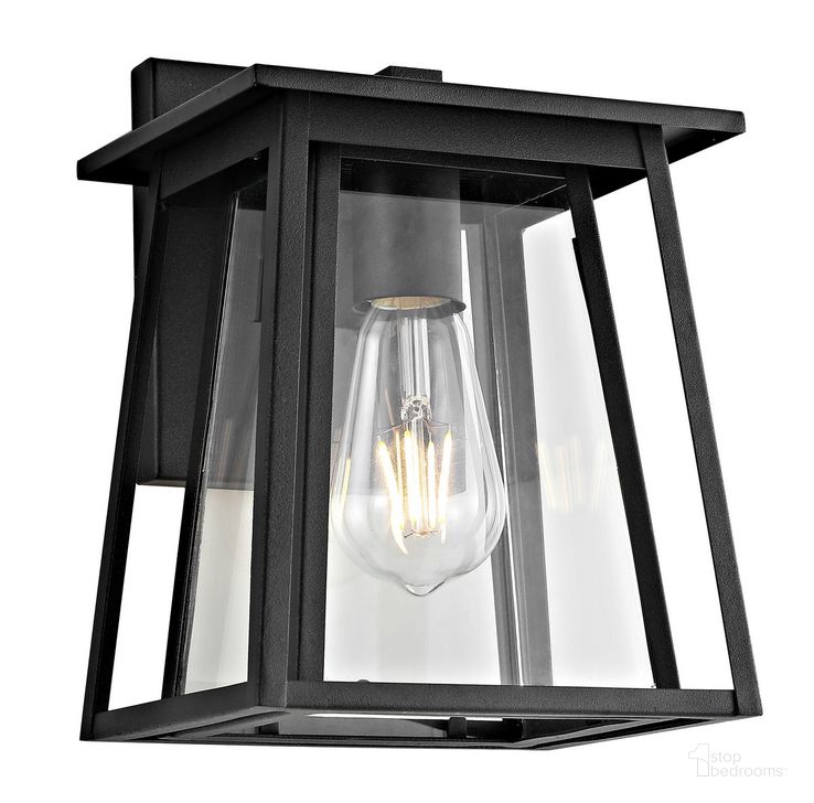 The appearance of Stern Outdoor Wall Lantern designed by Safavieh in the modern / contemporary interior design. This black piece of furniture  was selected by 1StopBedrooms from Stern Collection to add a touch of cosiness and style into your home. Sku: PLT4004A. Product Type: Outdoor Lighting. Material: Iron. Image1