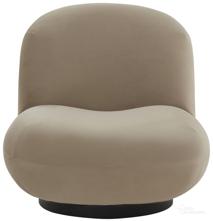 The appearance of Stevie Boucle Accent Chair In Light Brown And Black designed by Safavieh Couture in the modern / contemporary interior design. This light brown piece of furniture  was selected by 1StopBedrooms from Stevie Collection to add a touch of cosiness and style into your home. Sku: SFV4767D. Material: Wood. Product Type: Accent Chair. Image1