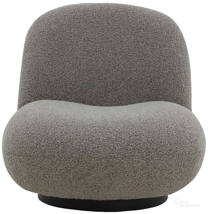 The appearance of Stevie Boucle Accent Chair In Light Grey And Black designed by Safavieh Couture in the modern / contemporary interior design. This light grey piece of furniture  was selected by 1StopBedrooms from Stevie Collection to add a touch of cosiness and style into your home. Sku: SFV4767B. Material: Wood. Product Type: Accent Chair. Image1