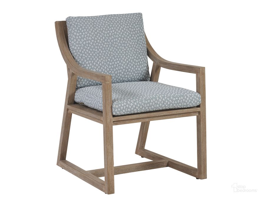 The appearance of Stillwater Cove Dining Arm Chair 01-3450-13-40 designed by Tommy Bahama in the modern / contemporary interior design. This  piece of furniture  was selected by 1StopBedrooms from Stillwater Cove Collection to add a touch of cosiness and style into your home. Sku: 01-3450-13-40. Product Type: Outdoor Dining Chair. Image1