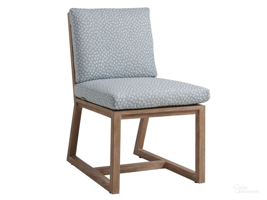 The appearance of Stillwater Cove Dining Side Chair 01-3450-12-40 designed by Tommy Bahama in the modern / contemporary interior design. This  piece of furniture  was selected by 1StopBedrooms from Stillwater Cove Collection to add a touch of cosiness and style into your home. Sku: 01-3450-12-40. Product Type: Outdoor Dining Chair. Image1
