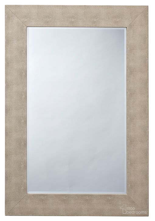 The appearance of Structure Ivory Rectangle Mirror designed by Jamie Young Company in the modern / contemporary interior design. This ivory piece of furniture  was selected by 1StopBedrooms from Structure Collection to add a touch of cosiness and style into your home. Sku: LS6STRURECIV. Material: Glass. Product Type: Accent Mirror. Image1