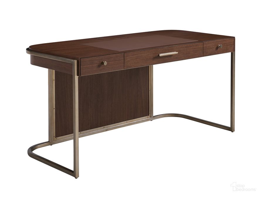 The appearance of Studio Designs Berwick Writing Desk designed by Sligh in the modern / contemporary interior design. This brown piece of furniture  was selected by 1StopBedrooms from Studio Designs Collection to add a touch of cosiness and style into your home. Sku: 01-0104-410. Product Type: Writing Desk. Image1