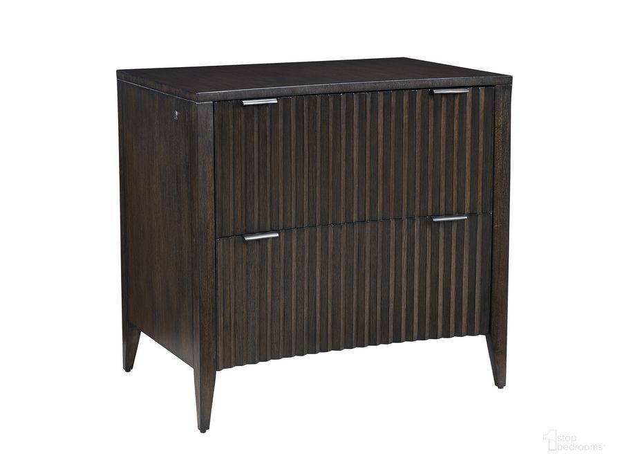 The appearance of Studio Designs Jasper File Chest designed by Sligh in the transitional interior design. This dark brown piece of furniture  was selected by 1StopBedrooms from Studio Designs Collection to add a touch of cosiness and style into your home. Sku: 01-0106-450. Product Type: File Cabinet. Image1