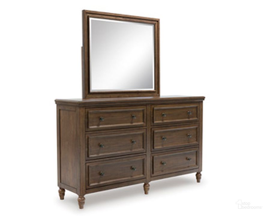 The appearance of Sturlayne Bedroom Mirror In Brown designed by Signature Design by Ashley in the traditional interior design. This brown piece of furniture  was selected by 1StopBedrooms from Sturlayne Collection to add a touch of cosiness and style into your home. Sku: B787-36. Material: Glass. Product Type: Mirror. Image1