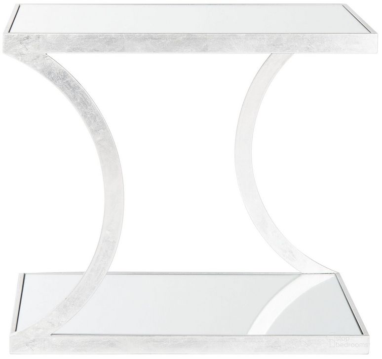 The appearance of Sullivan Silver Leaf Accent Table designed by Safavieh in the modern / contemporary interior design. This silver piece of furniture  was selected by 1StopBedrooms from Sullivan Collection to add a touch of cosiness and style into your home. Sku: FOX2526A. Product Type: Accent Table. Material: Iron. Image1