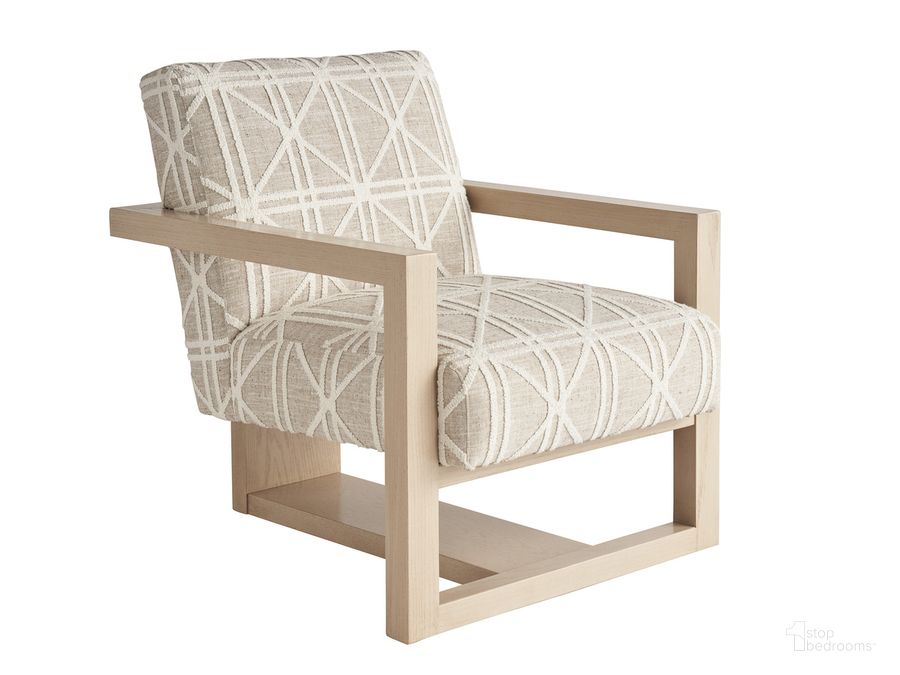The appearance of Sunset Key Flanders Chair In Champagne designed by Tommy Bahama in the modern / contemporary interior design. This champagne piece of furniture  was selected by 1StopBedrooms from Sunset Key Collection to add a touch of cosiness and style into your home. Sku: 01-1508-11-40. Product Type: Chair. Image1