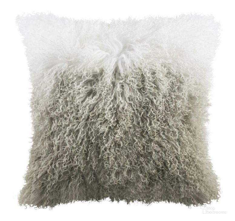 The appearance of Suri Sheep Skin Pillow designed by Safavieh in the modern / contemporary interior design. This white and grey piece of furniture  was selected by 1StopBedrooms from Suri Collection to add a touch of cosiness and style into your home. Sku: PLS734A-2020. Product Type: Pillows and Throw. Image1