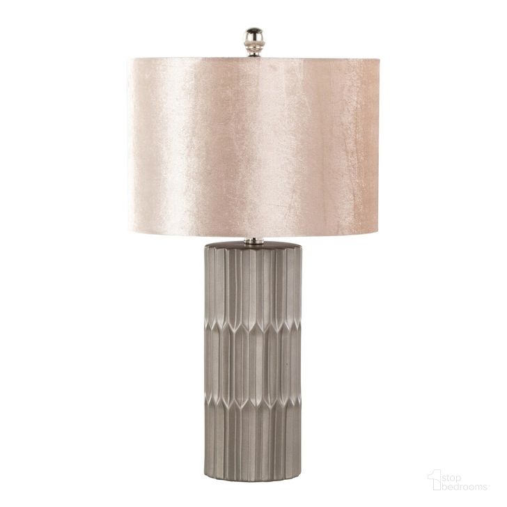 The appearance of Tania 22 Inch Ceramic Table Lamp In Champagne designed by Lumisource in the modern / contemporary interior design. This champagne piece of furniture  was selected by 1StopBedrooms from Tania Collection to add a touch of cosiness and style into your home. Sku: TL22-TANIA BNBNCHMP. Material: Metal. Product Type: Table Lamp. Image1