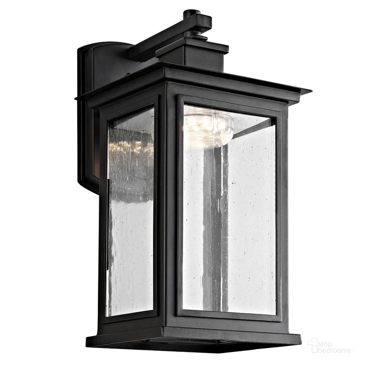 The appearance of Taylen Outdoor Wall Lantern designed by Safavieh in the modern / contemporary interior design. This black piece of furniture  was selected by 1StopBedrooms from Taylen Collection to add a touch of cosiness and style into your home. Sku: PLT4003A. Product Type: Outdoor Lighting. Material: Iron. Image1