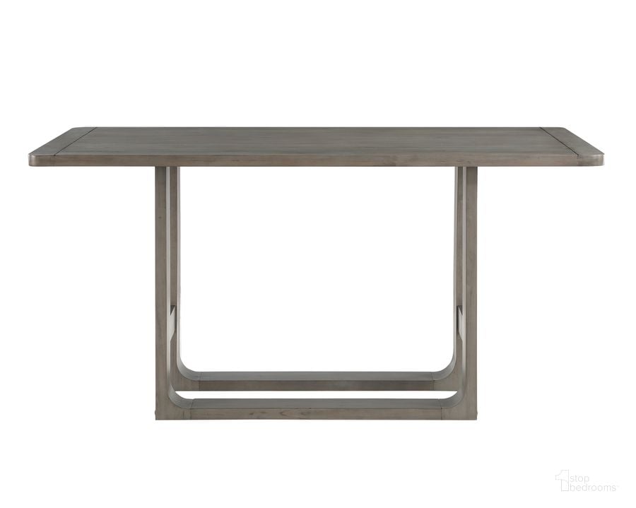 The appearance of Toscana Counter Table In Gray designed by Steve Silver in the modern / contemporary interior design. This gray piece of furniture  was selected by 1StopBedrooms from Toscana Collection to add a touch of cosiness and style into your home. Sku: TS500PT. Table Base Style: Trestle. Product Type: Counter Height Table. Material: MDF. Table Top Shape: Rectangular. Image1