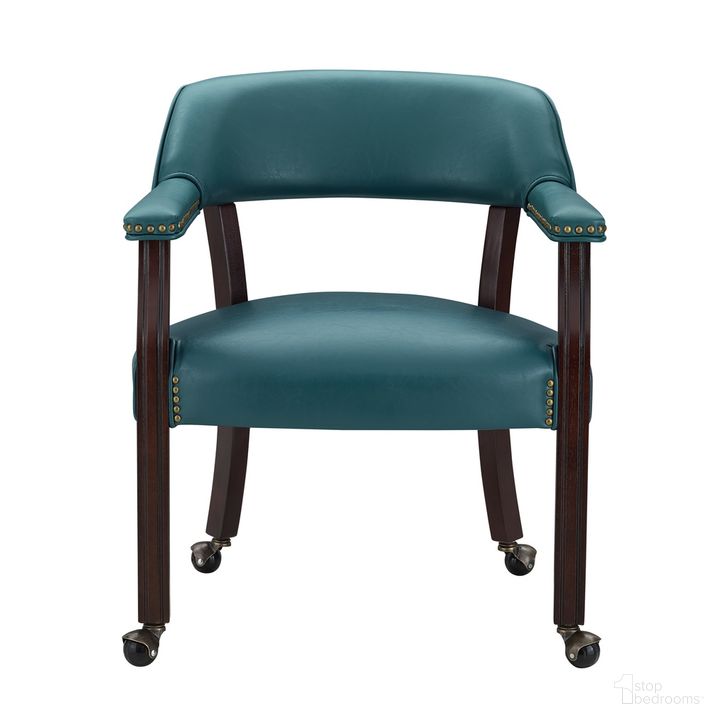 The appearance of Bas Teal Game Room Chair designed by Harbour Home in the traditional interior design. This teal piece of furniture  was selected by 1StopBedrooms from Bas Collection to add a touch of cosiness and style into your home. Sku: TU500AT. Product Type: Game Room Chair. Material: Rubberwood.